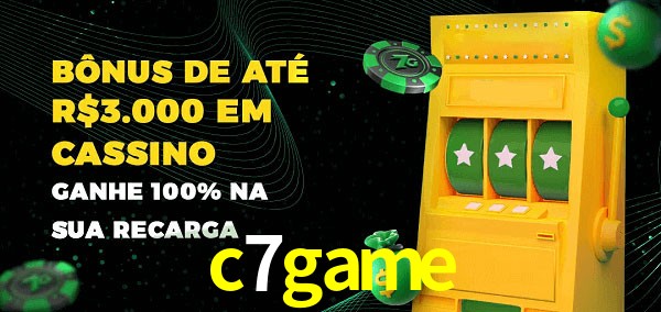 c7game melhor bônus de depósito