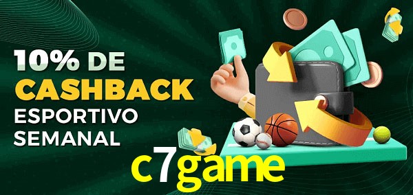 10% de bônus de cashback na c7game